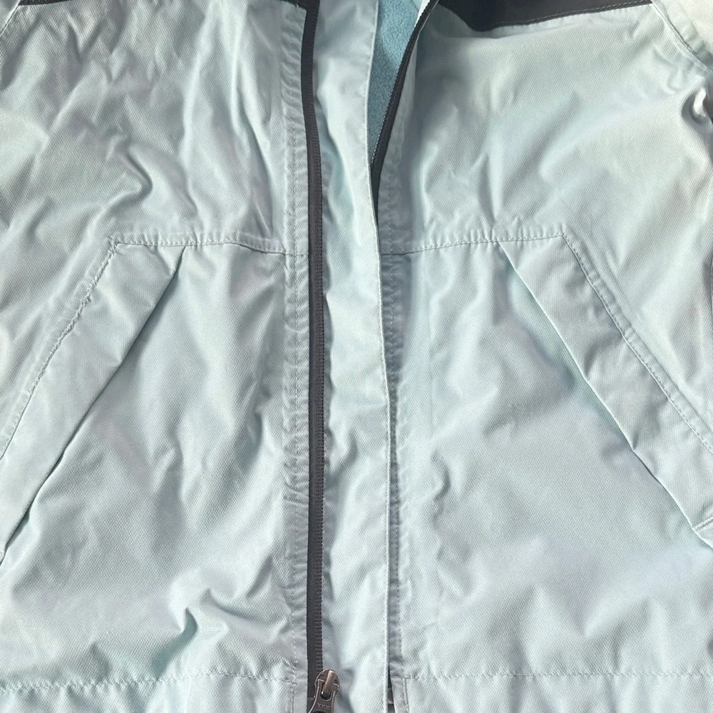 The North Face Kids' Black and Light Blue Dryvent Jacket - Picture 7 of 7